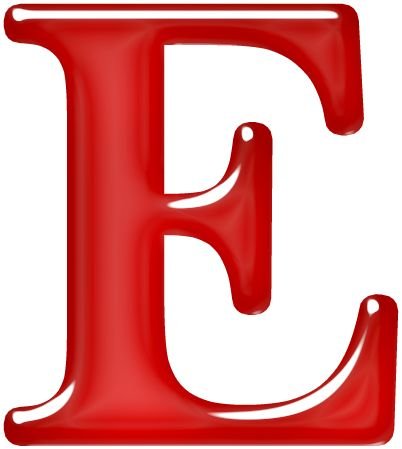 Объемные цветные буквы