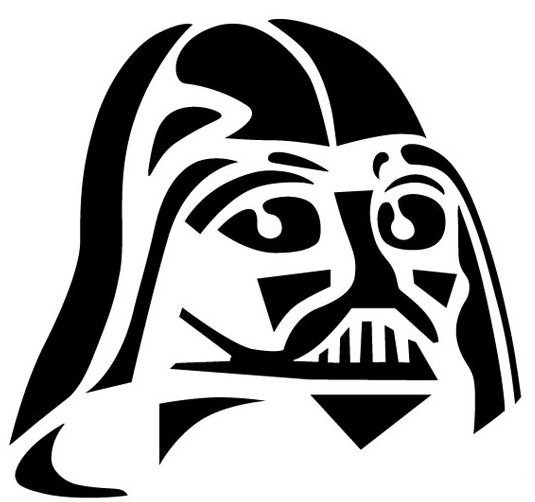 Трафарет Звездные войны