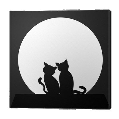 Силуэт кошки