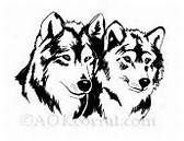 Рисунки для выжигания волк