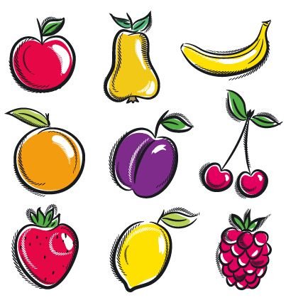 Фрукты для вырезания для детей