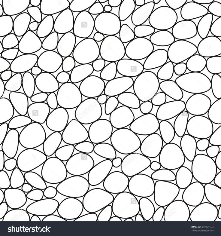 Раскраска камешки