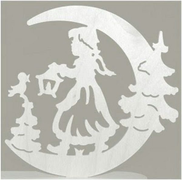 Прорезные силуэты новогодние