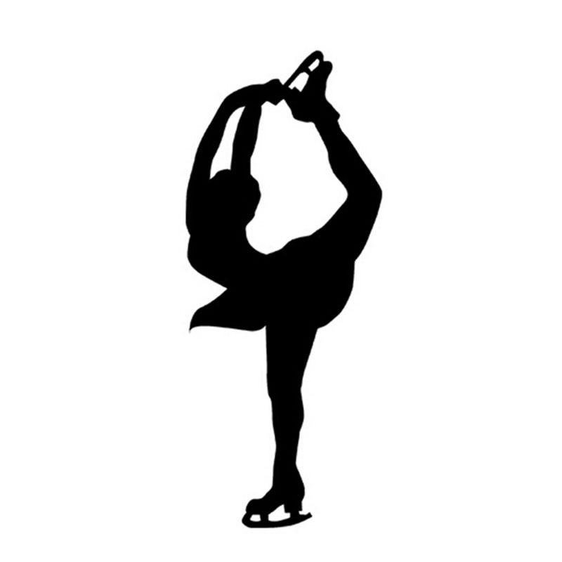 Силуэт фигуристки