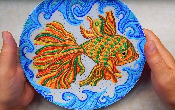 Мария Артус точечная роспись