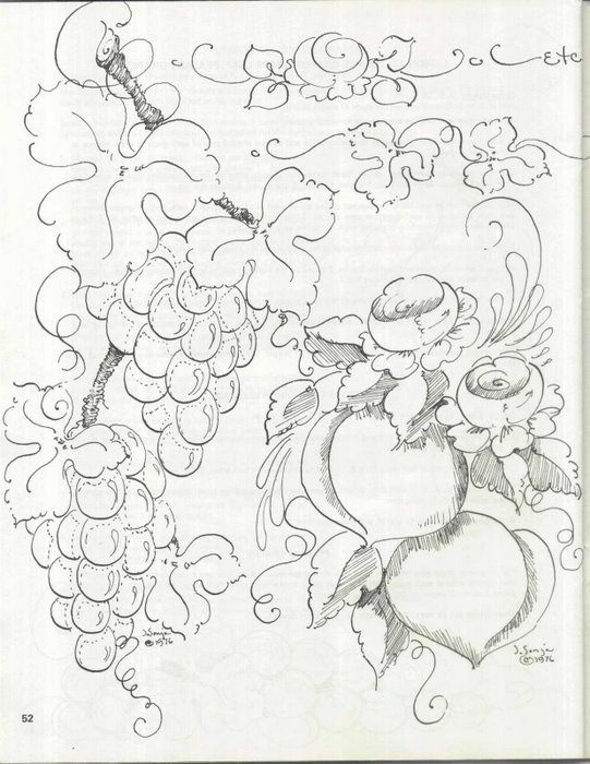 Эскизы для росписи