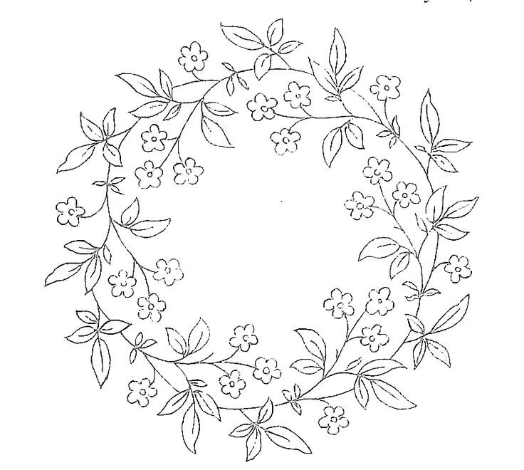 Вышивка гладью схемы