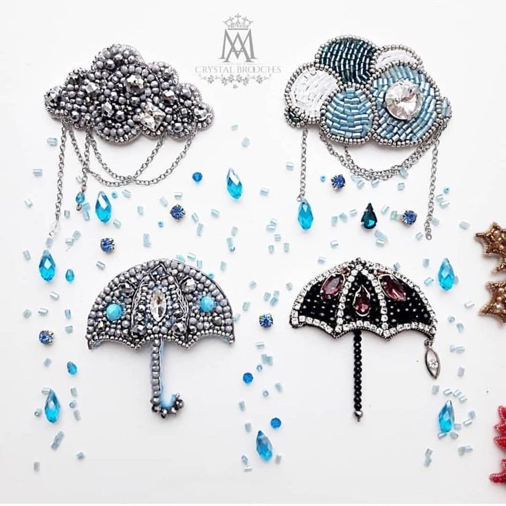 Брошь бисер