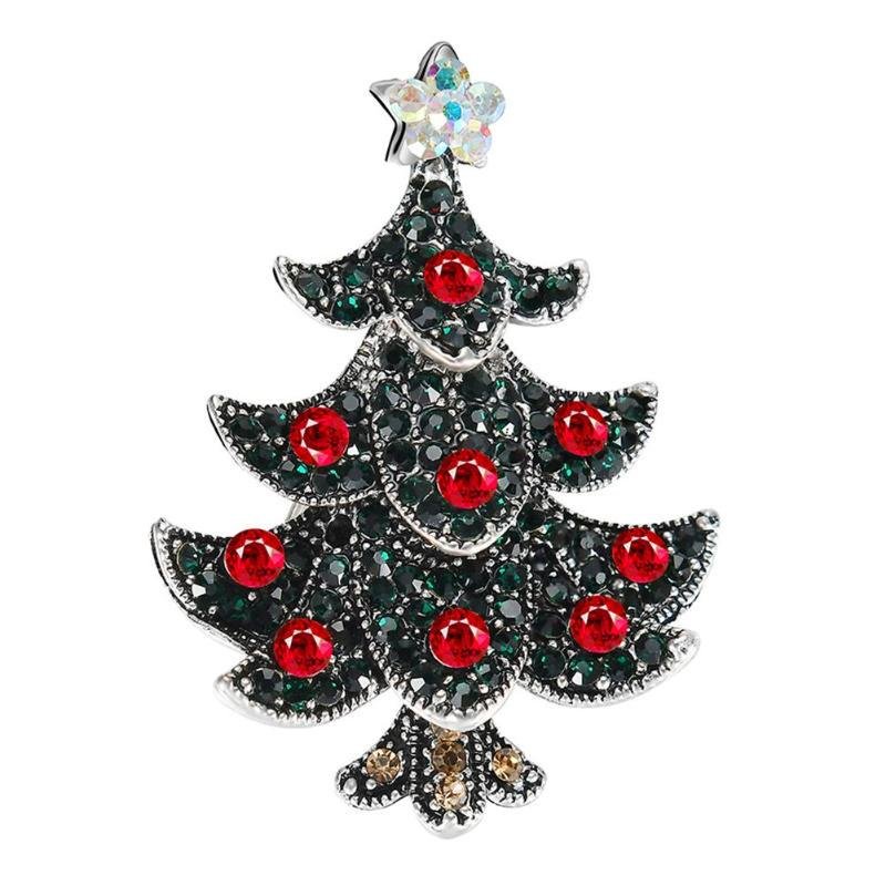 Брошь елочка