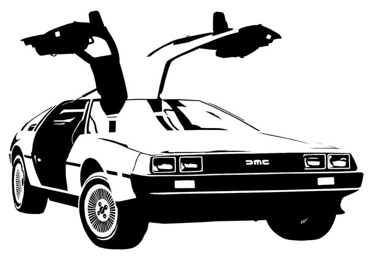 DELOREAN DMC-12 back to the Future