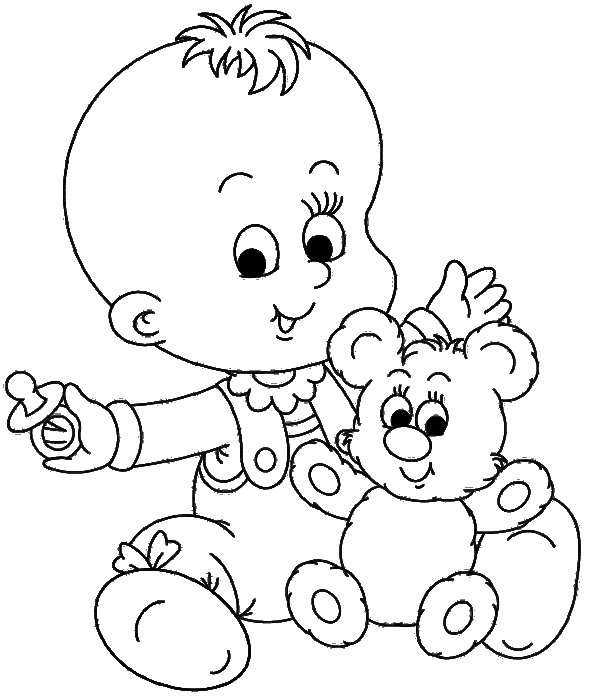 Раскраски длы я малышей