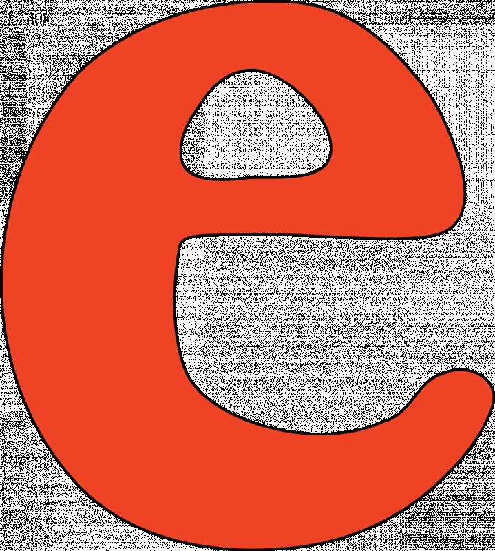 Объемные цветные буквы