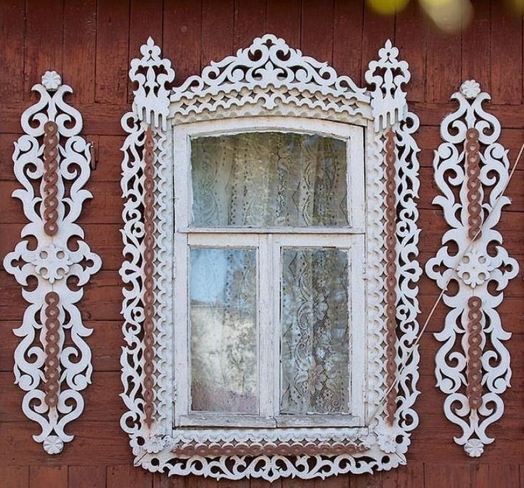 Наличники домовая пропильная резьба