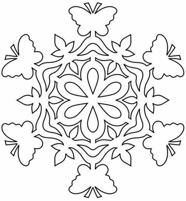 Снежинки д͓л͓я͓ в͓ы͓р͓е͓з͓а͓н͓и͓й͓