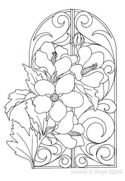 Эскиз витража