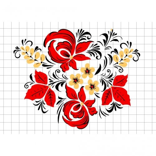 Хохломская роспись элементы росписи