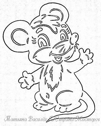 Трафареты на окна животные