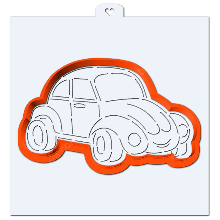 Пряник "машинка"