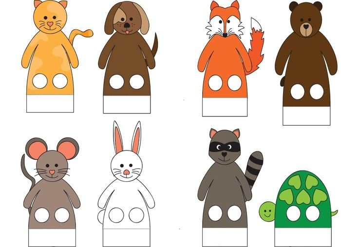 Пальчиковый кукольный театр Теремок