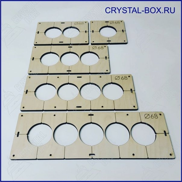 Разметка подрозетников 68 мм