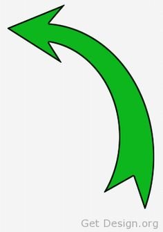 Стрелочка нарисованная