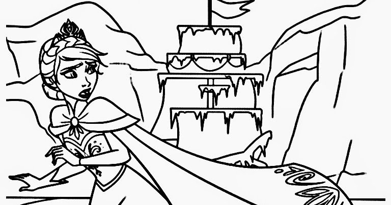 Раскраска "Холодное сердце"