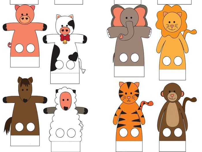 Куклы для пальчикового театра