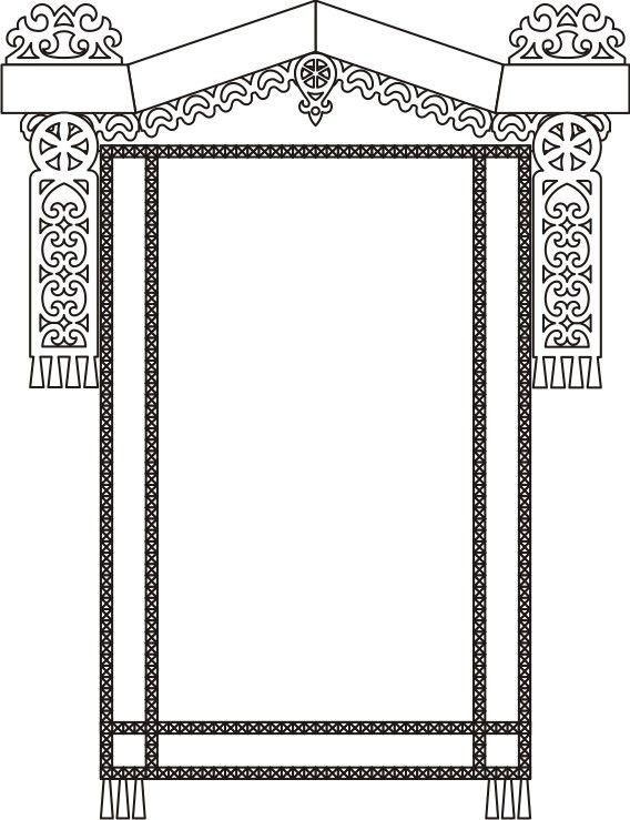 Узоры для наличников на окна