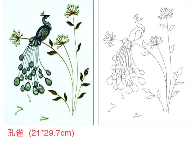 Схемы для квиллинга для начинающих