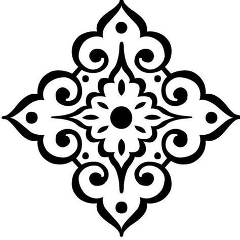 Трафарет узоры