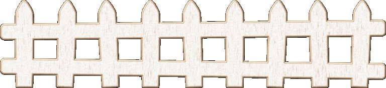 Забор шаблон