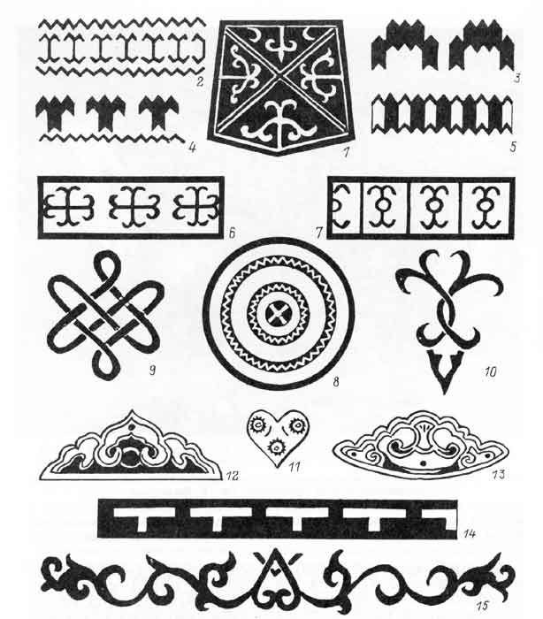 Калмыкия орнамент национальный