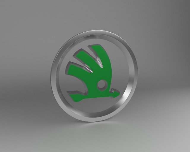 Шкода значок