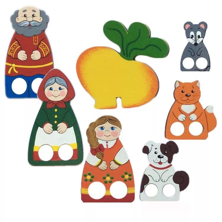 Пальчиковый театр Колобок Теремок