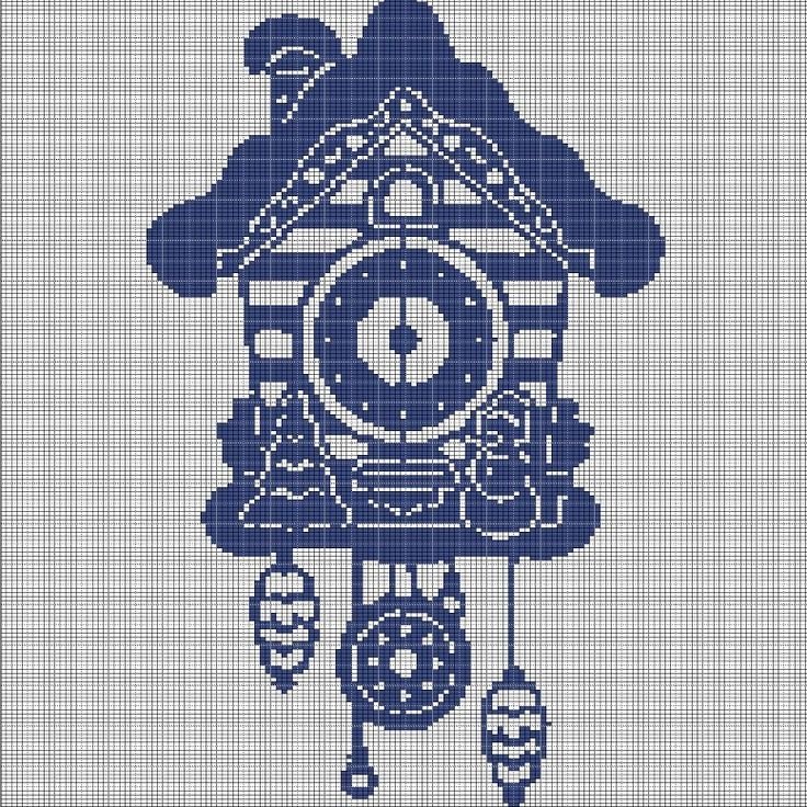 Новогодние часы на окно