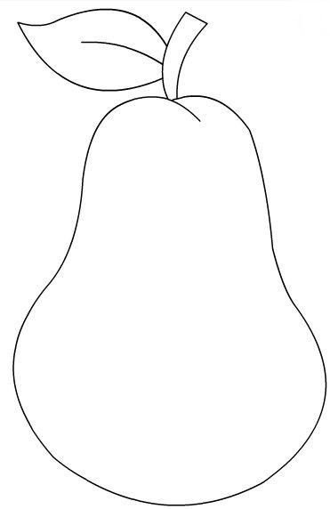 Трафарет "фрукты"