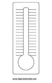 Термометр раскраска