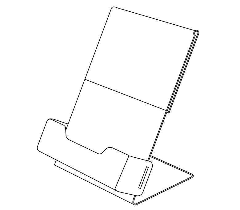 Подставка под визитки