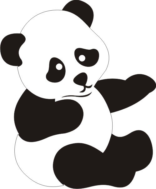 Панда для плоттера