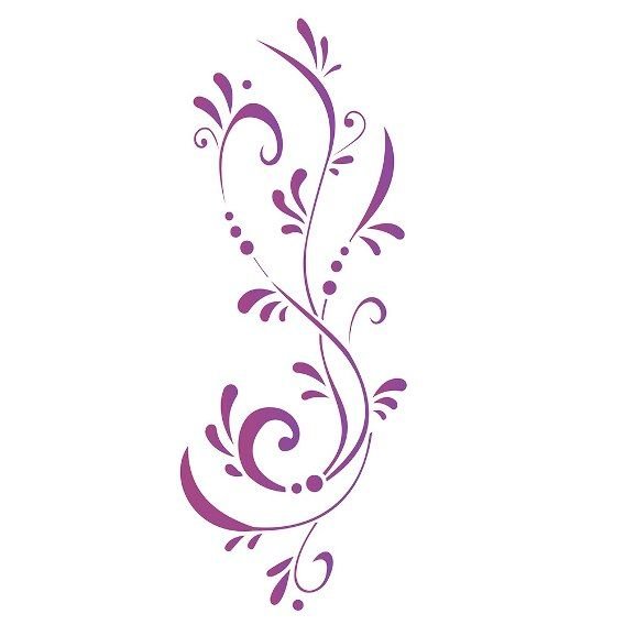 Трафареты для росписи бокалов