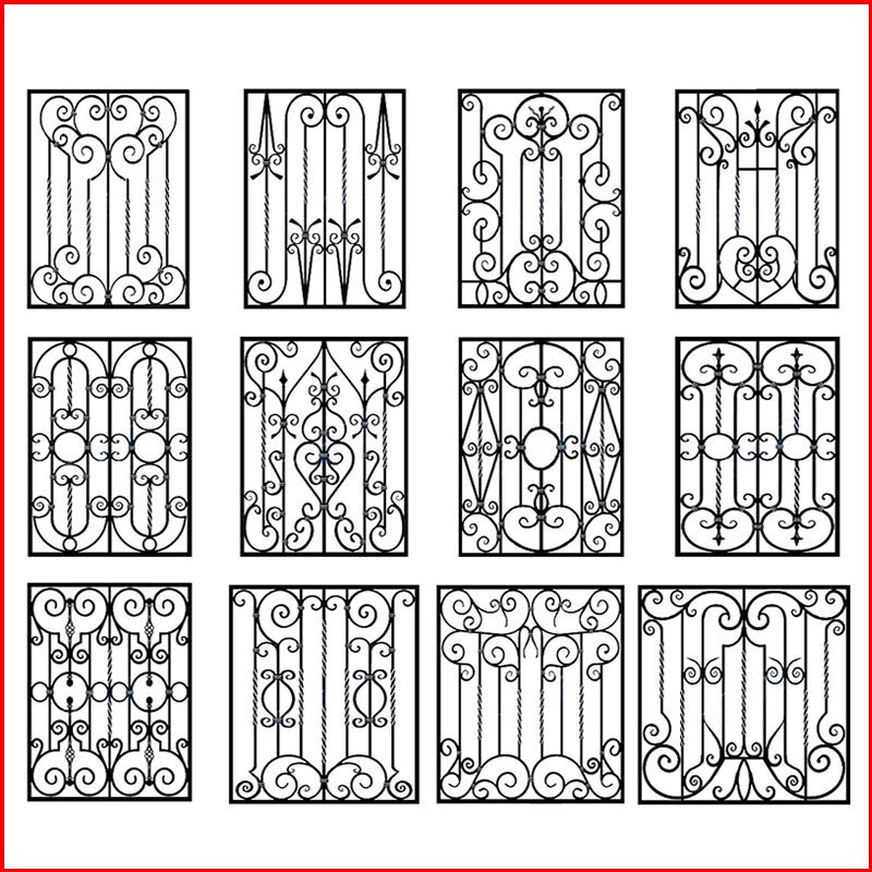 Узоры на оконных решетках