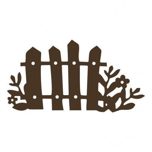 Забор силуэт