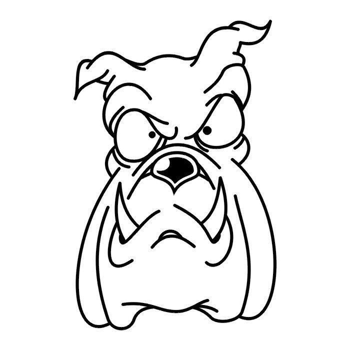 Эскиз собаки