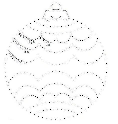 Обведи по точкам новый год