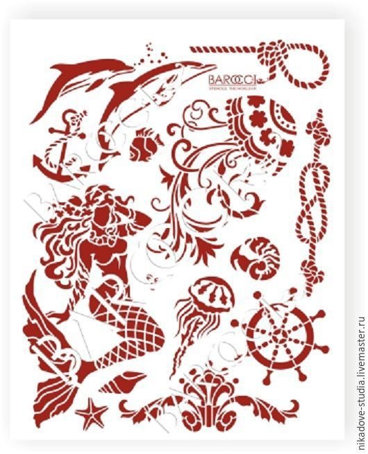 Шаблоны для точечной росписи