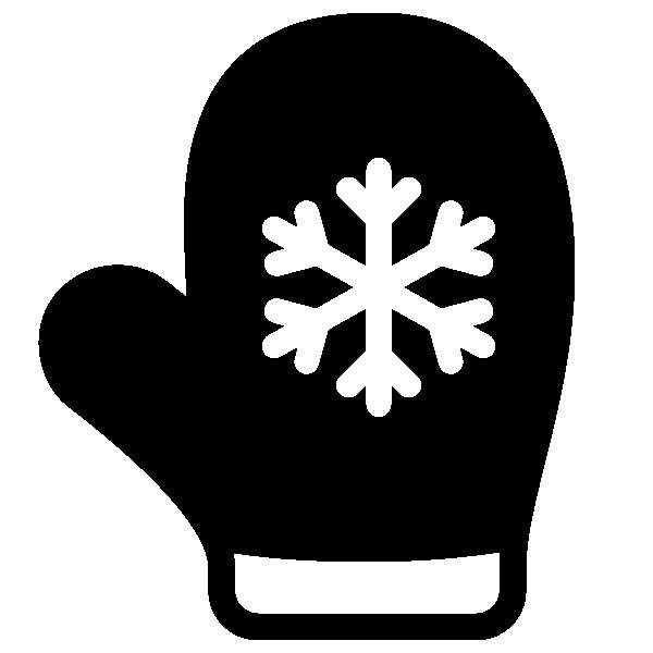 Пиктограмма варежки
