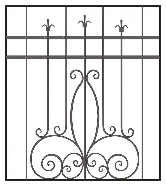 Кованые решетки