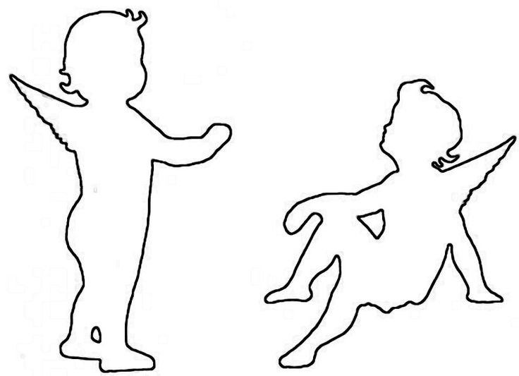 Трафареты фигурок для вырезания