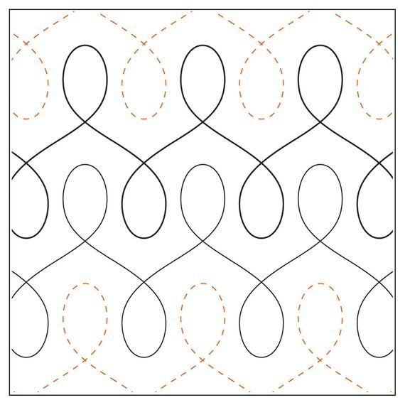 Схема Стежки для квилта для начинающих