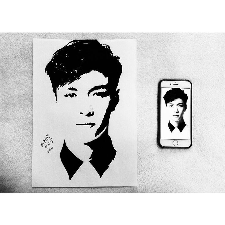 Трафарет k-Pop